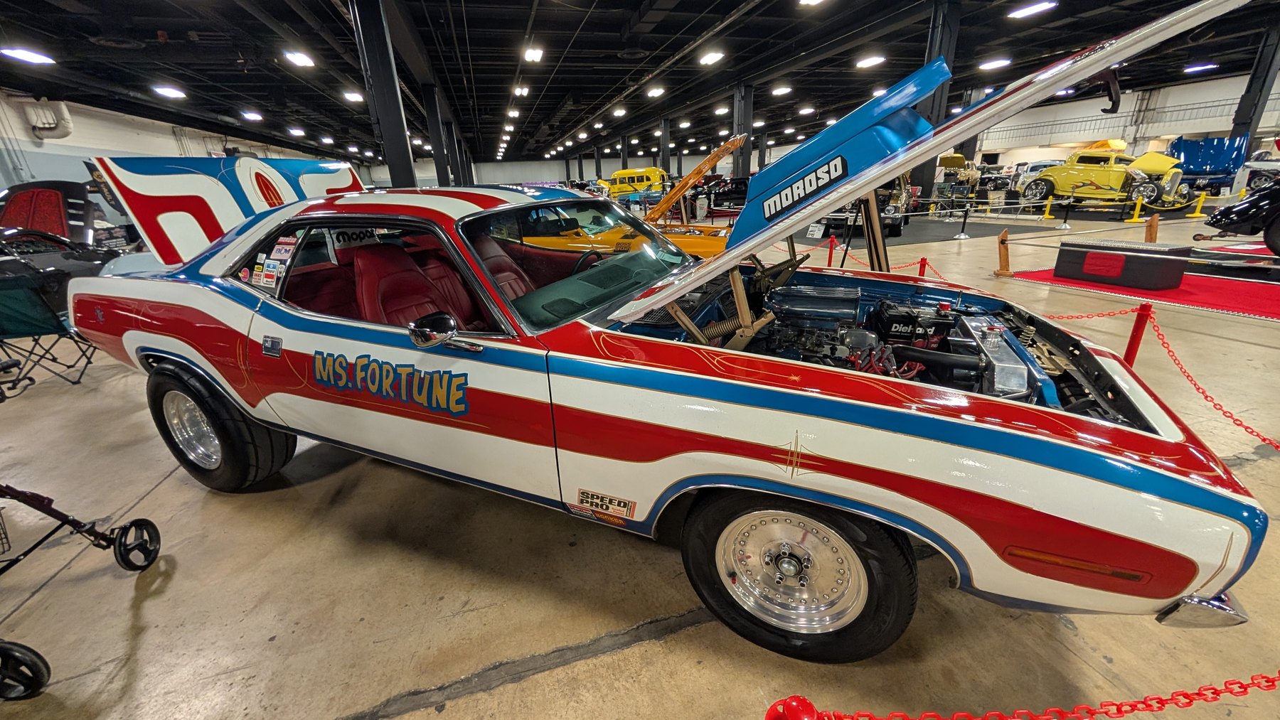 Mopar race car at Greenville Motorama